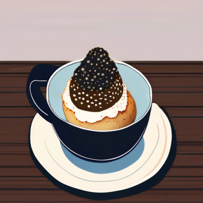 Mug Cake Coréen au Sésame et Noix