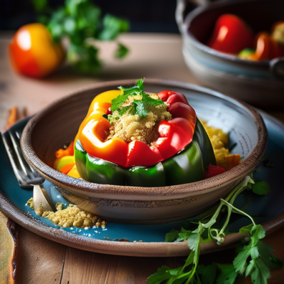 Légumes Farcis à la Marocaine avec Sauce Crémeuse au Tahini