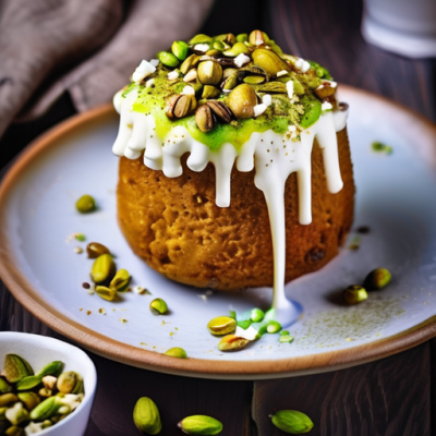 Mug Cake Grec à la Feta et au Miel