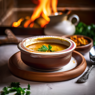 Soupe à l'Oignon Marocaine Épicée