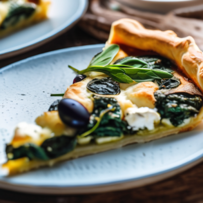 Tarte Méditerranéenne à la Grecque