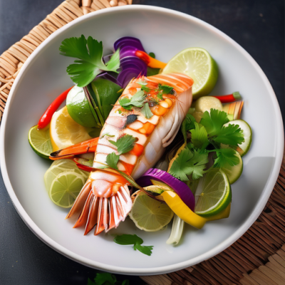 Délice de Poisson à la Vapeur Thaïlandaise