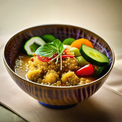 Curry de Quinoa à la Japonaise