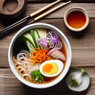 Ramen Végan Détox aux Champignons Shiitake et Algues Wakamé