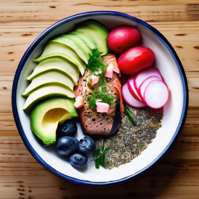 Buddha Bowl Scandinave aux Saveurs Nordiques