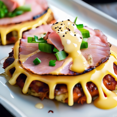 Okonomiyaki Cordon Bleu