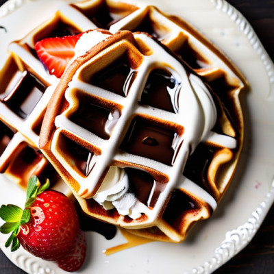 Gaufres Belges Folles Façon Street Food