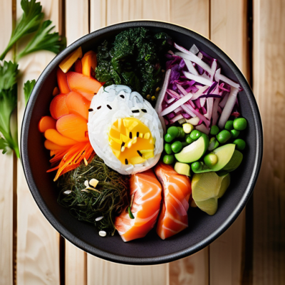 Poke Bowl Coréen Sucré-Salé