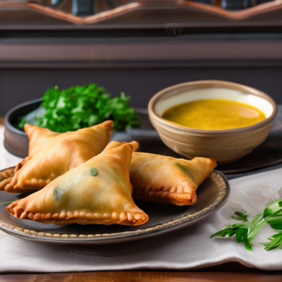 Samoussas Polonais à la Sauce Curry Crémeuse