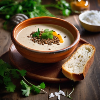 Soupe de Lentilles à la Réunionnaise