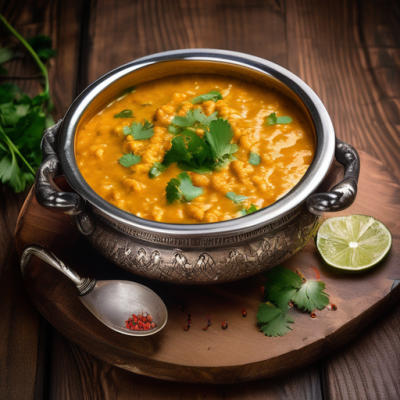 Dahl Royal aux Lentilles Corail et Épices d'Hiver