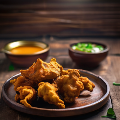 Pakoras Printaniers aux Épinards et Patate Douce