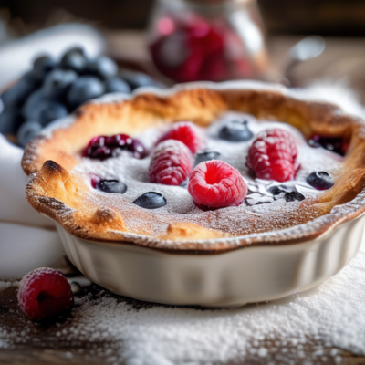 Clafoutis Russe aux Baies de Sibérie