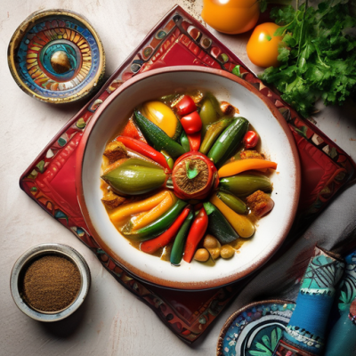 Tajine Tunisien aux Légumes du Soleil et Citron Confit