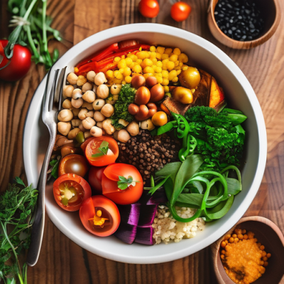 Buddha Bowl Tunisien de Printemps