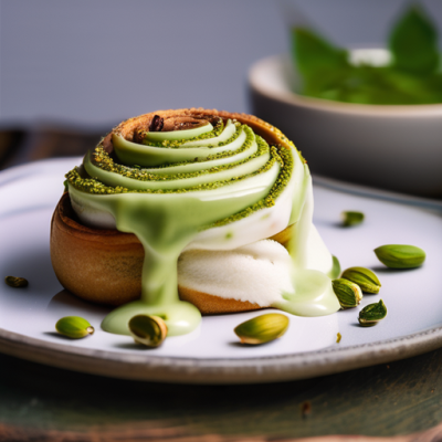Cinnamon Rolls Matcha à la Coréenne