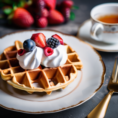 Gâteau Nuage Belge à la Meringue