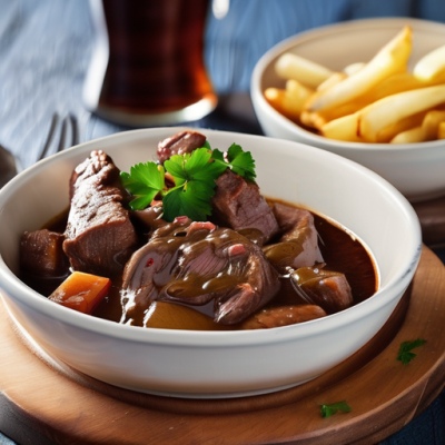 Carbonnade Flamande Automnale à la Bière Trappiste