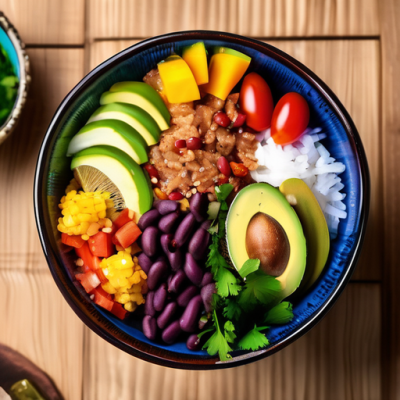 Poke Bowl Luso-Mexicain Croquant