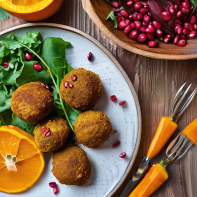 Falafels d'Automne à la Courge Butternut et aux Épices Douces