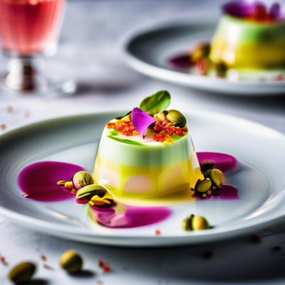Panna Cotta Fusion aux Saveurs du Moyen-Orient