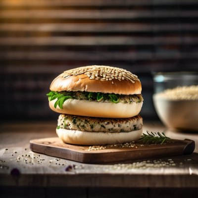 Pain à Burger Maison au Quinoa et Herbes Italiennes