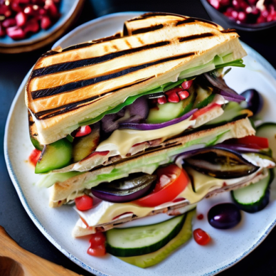 Club-Sandwich Libanais au Halloumi