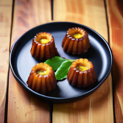 Cannelés Curry - Fusion Franco-Indienne