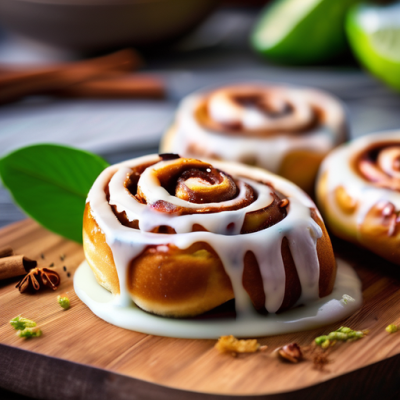 Cinnamon Rolls à la Thaïlandaise