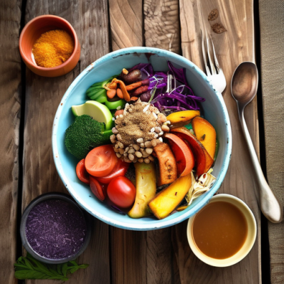 Buddha Bowl Antillais Sucré-Salé