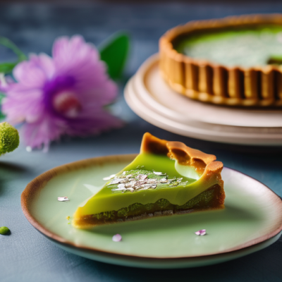 Tarte Amandine aux Épices Japonaises