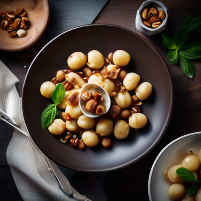 Gnocchis au Praliné Salé - Fusion Suédoise