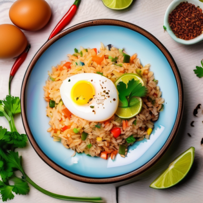 Riz Cantonais à la Mexicaine