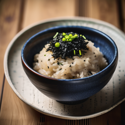 Risotto Umami aux Champignons et Algues Nori