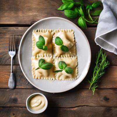 Raviolis Divins d'Athéna à la Crème d'Amandes