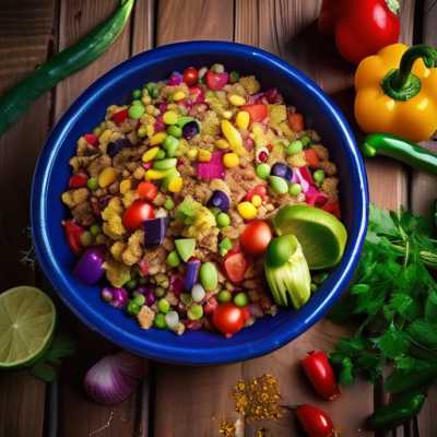 Crumble Salé Mexicain Croquant