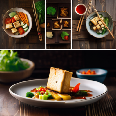 Tofu Teriyaki Caramélisé aux Agrumes Exotiques