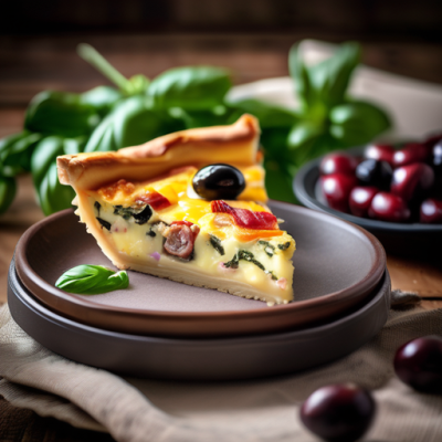 Quiche Lorraine à la Grecque