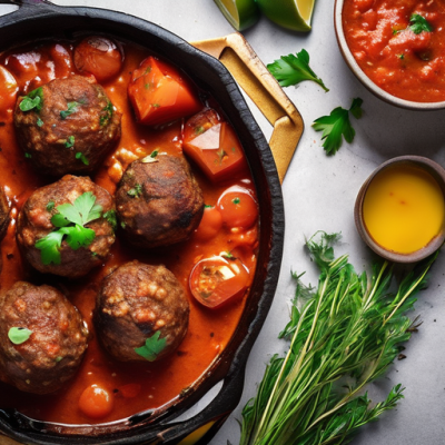 Kefta Croustillante à la Marocaine en Cocotte