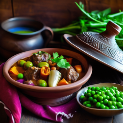 Tajine Printanier aux Parfums du Maroc