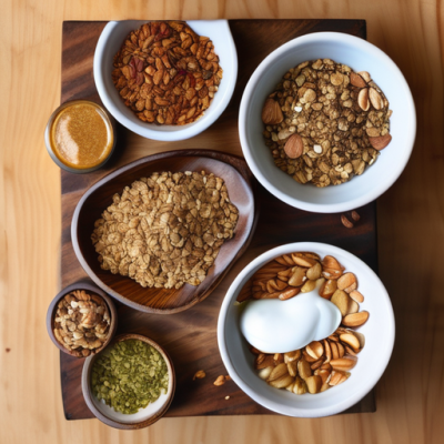 Granola Salé Libanais aux Épices Za'atar