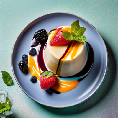 Panna Cotta Mexicaine au Caramel Épicé