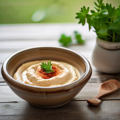 Houmous Indonésien à la Citronnelle et Gingembre