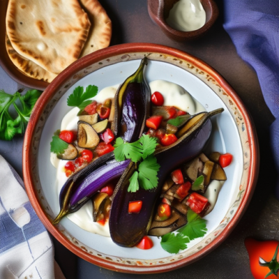 Délice d'Aubergines à la Turque Croustillant