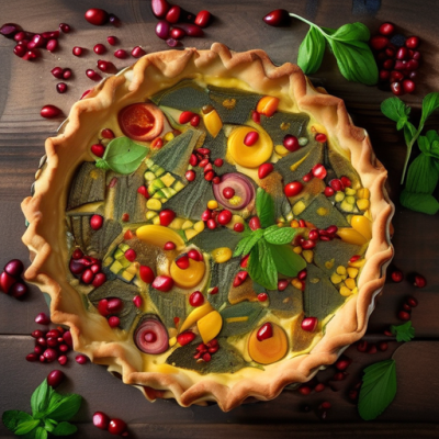 Quiche Libanaise aux Saveurs du Moyen-Orient