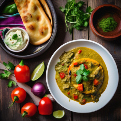 Curry de Légumes à la Mexicaine avec Naans Épicés