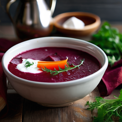 Soupe à l'Oignon Russe - Bortsch Parisien