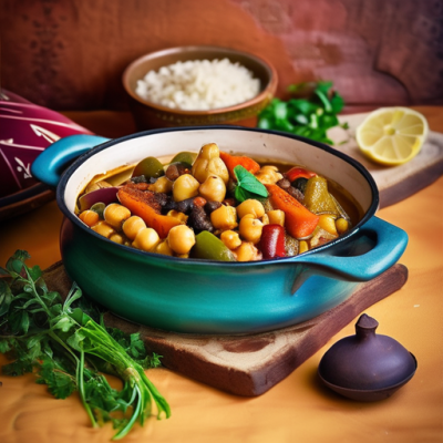 Tagine Royale aux Sept Légumes du Maroc