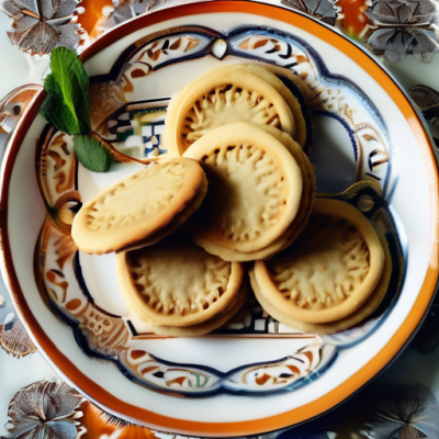 Sablés aux Dattes et Fleur d'Oranger