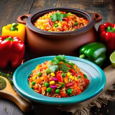 Riz Cantonais Fiesta Mexicaine